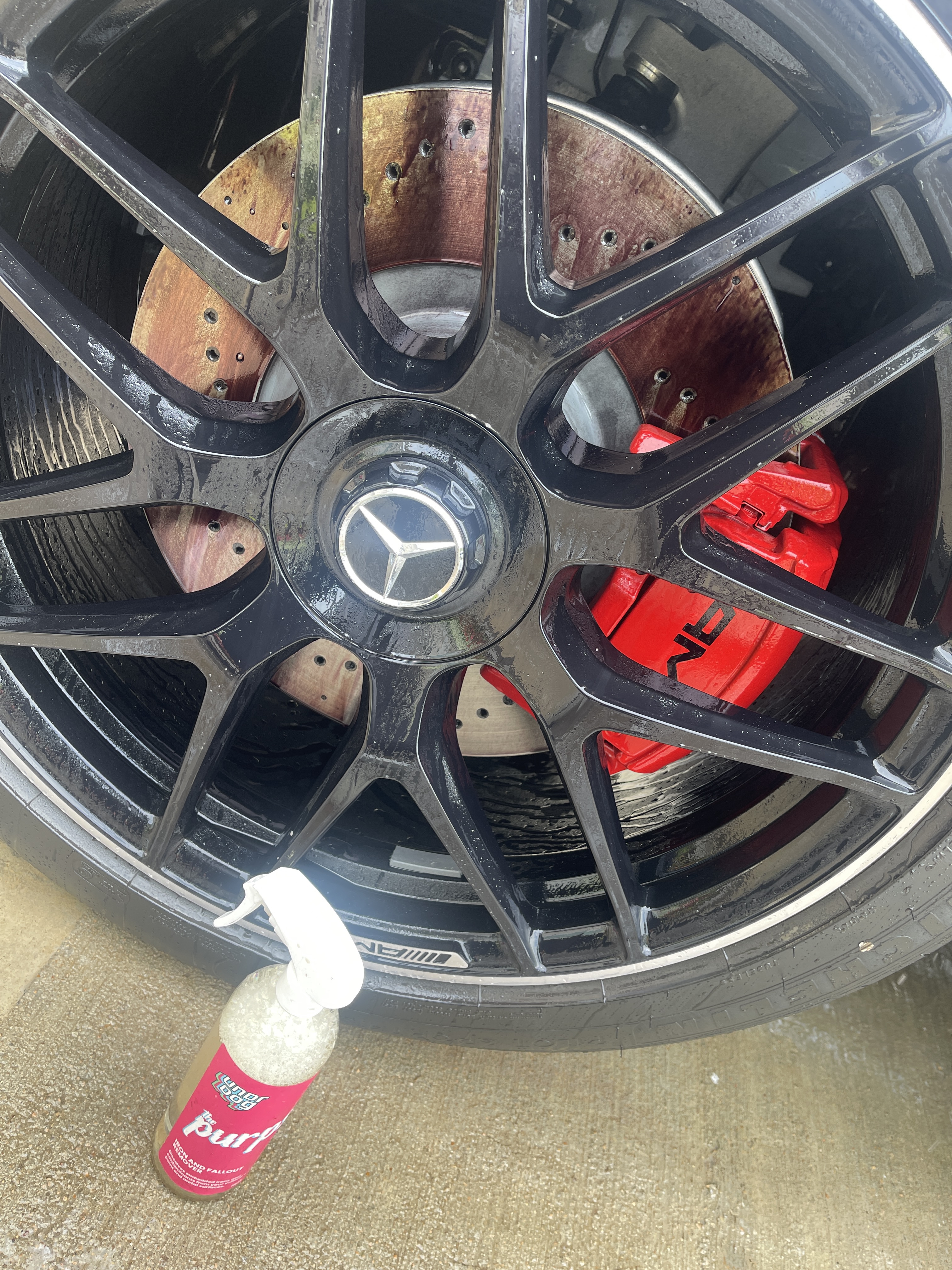 Decontamination wash